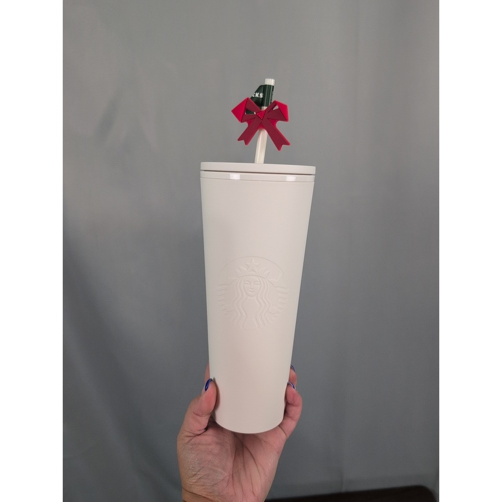 Starbucks Tumbler Unisex 24oz Cream New